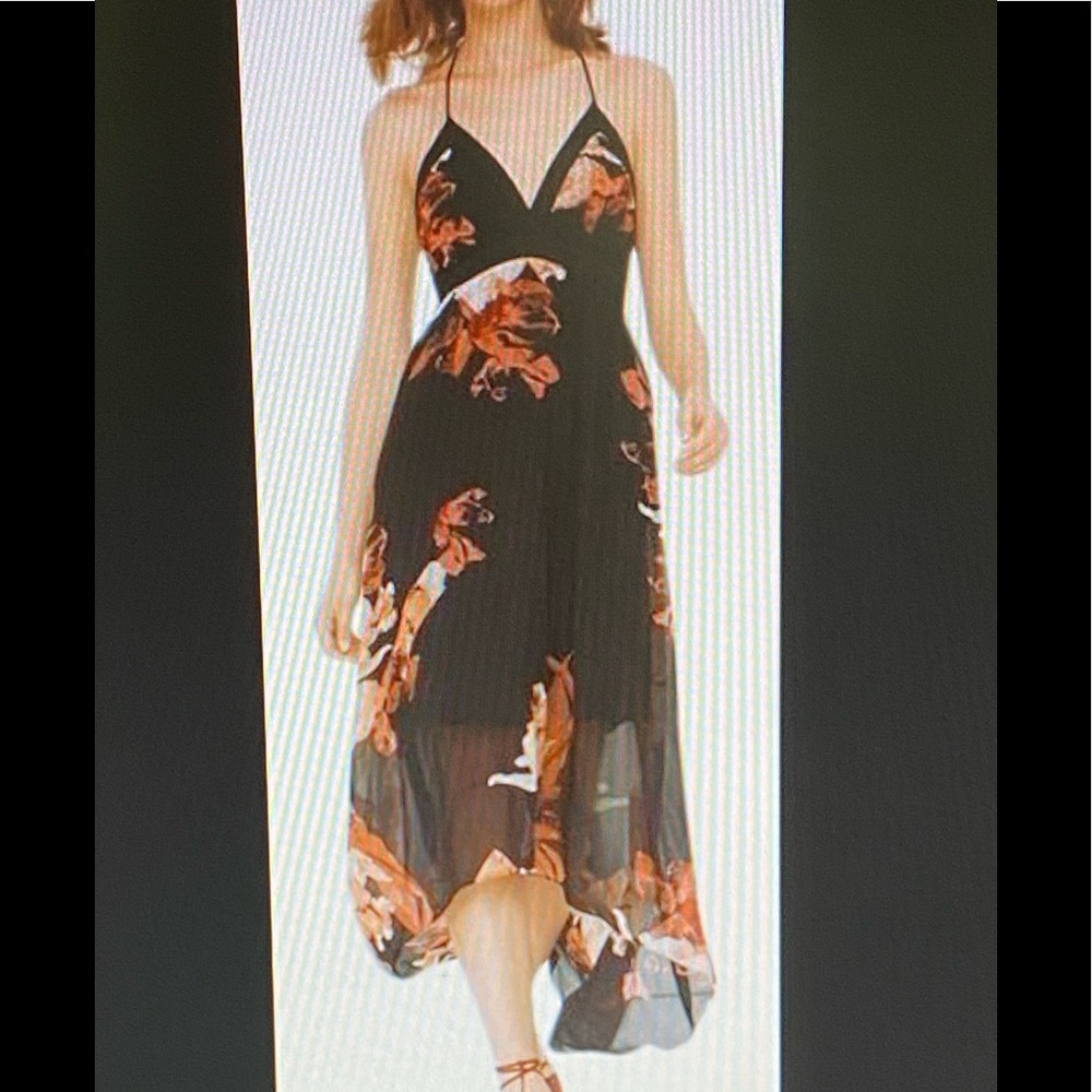 White House Black Market Floral Dress